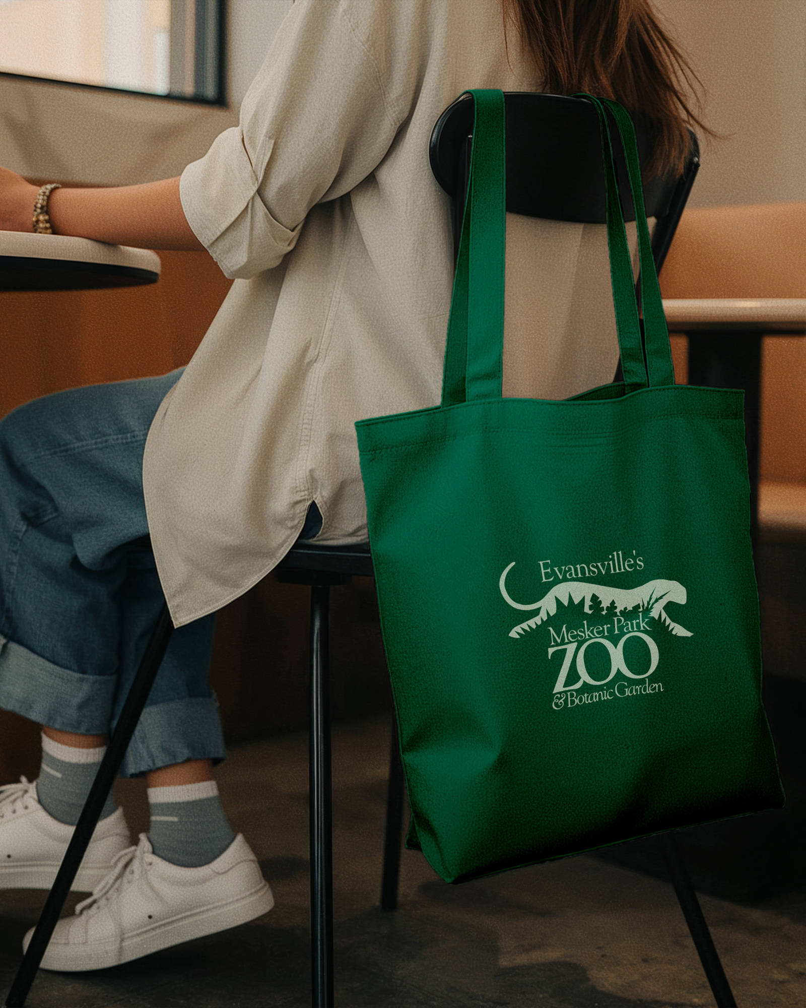 Mesker Park Zoo promotional tote bag